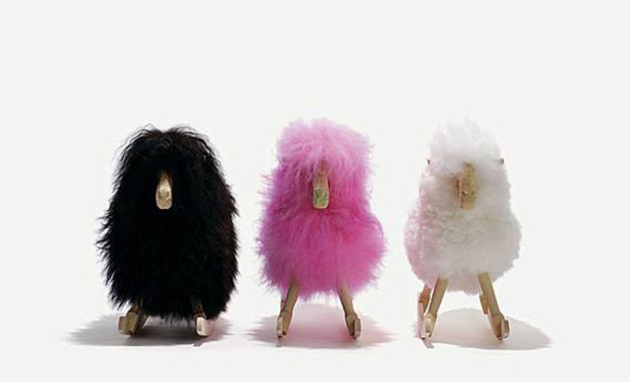 Rockiga får med svallande man