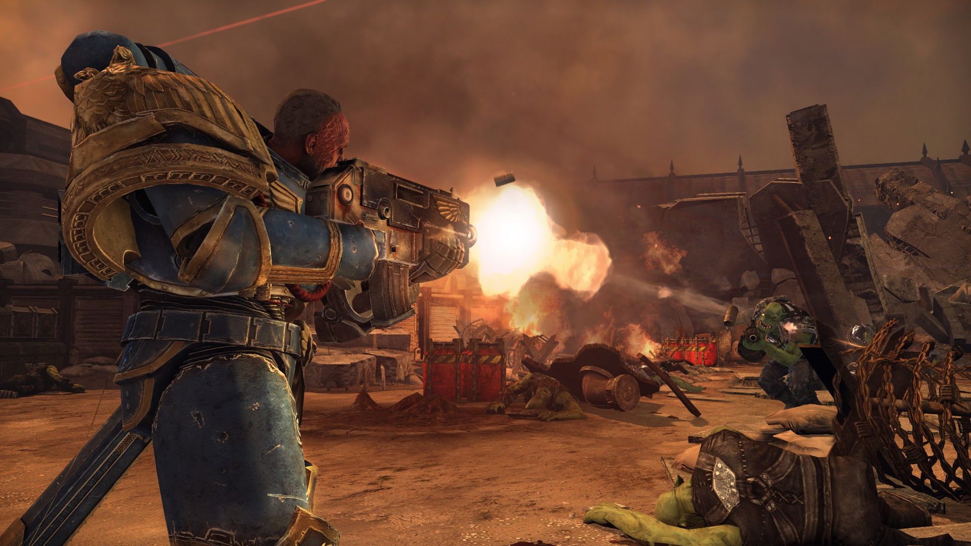 Remake av Warhammer 40,000: Space Marine på ingång