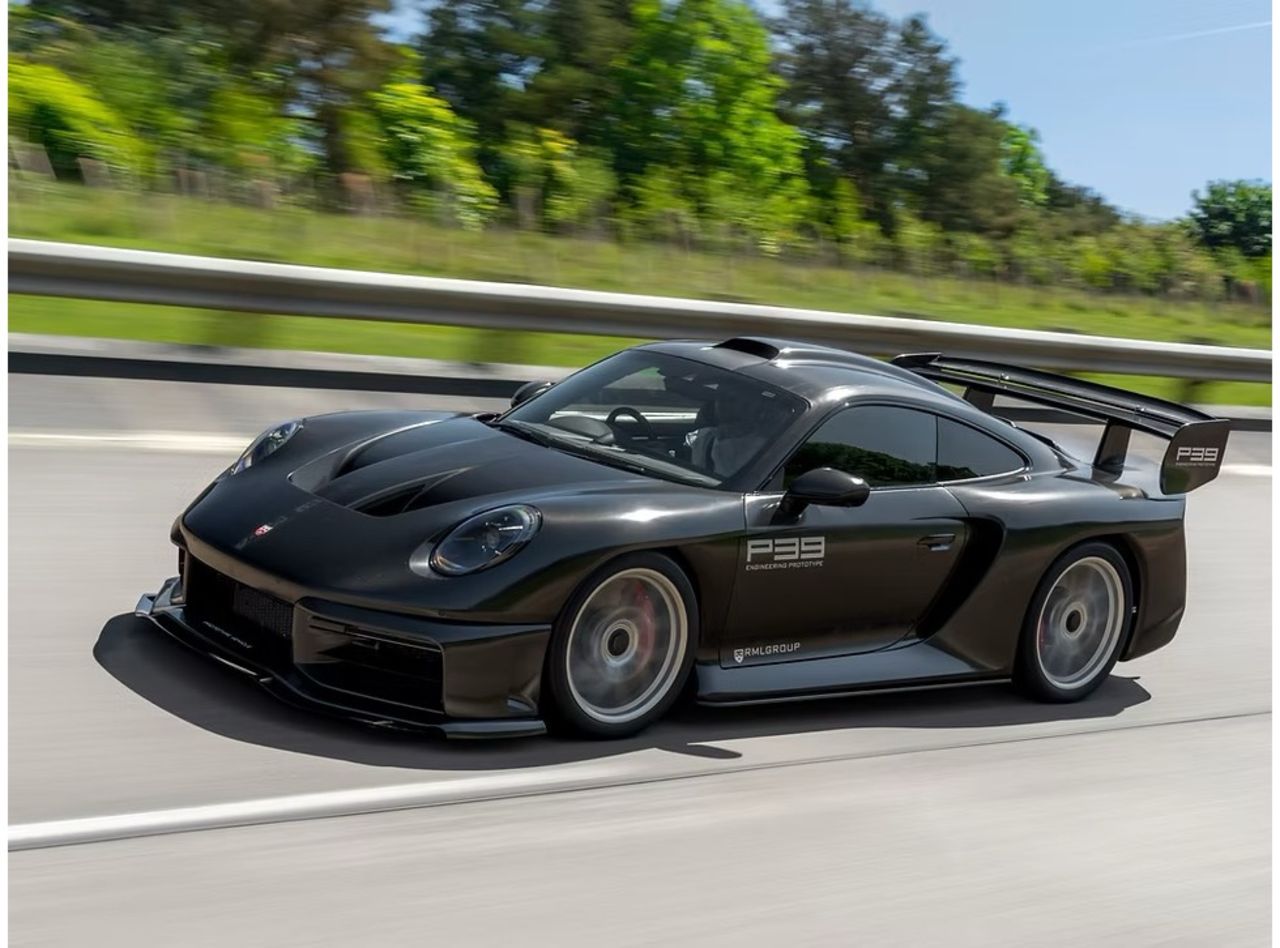 RML Group kör lite med P39-prototypen