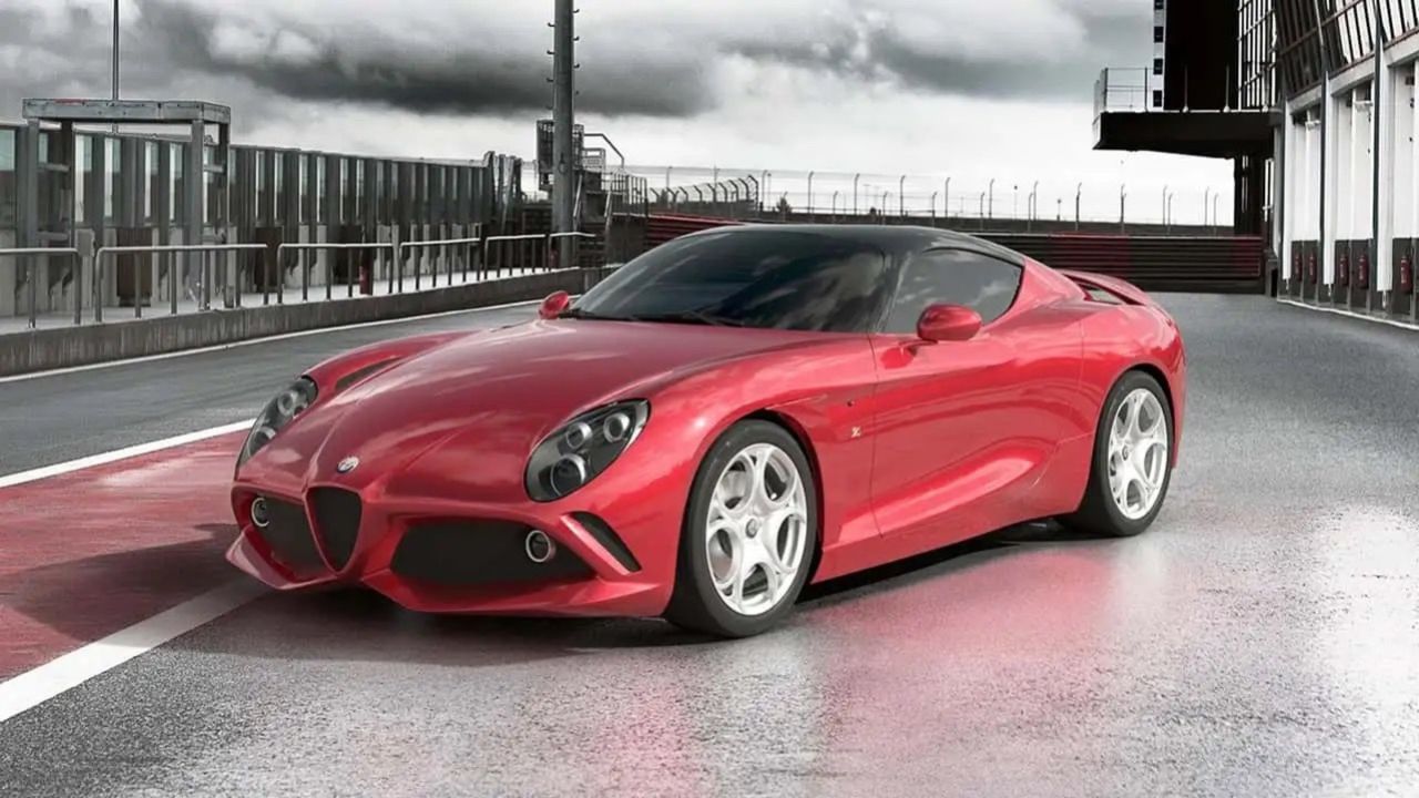 Ny kaross till Alfa Romeo 8C