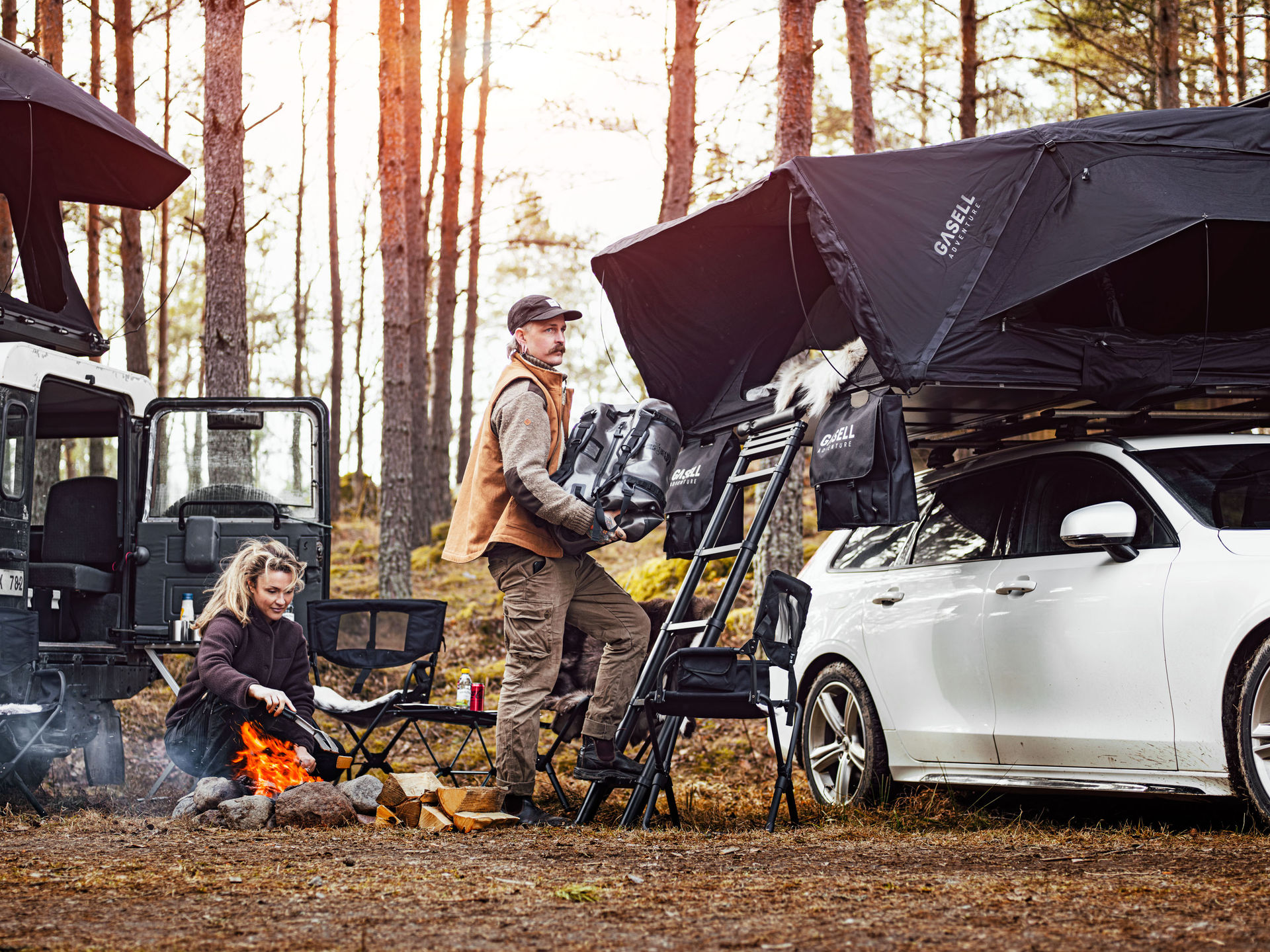 Dra på spontana äventyr i sommar med taktält