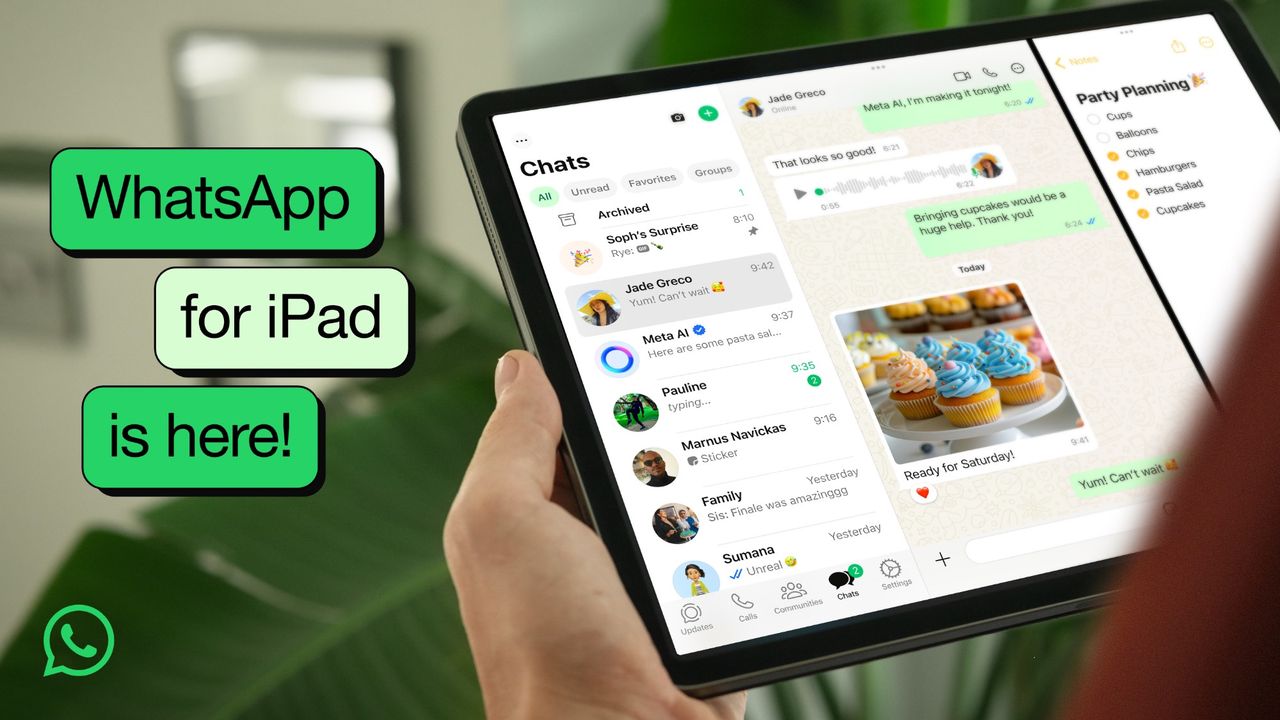 Nu finns WhatsApp för iPad