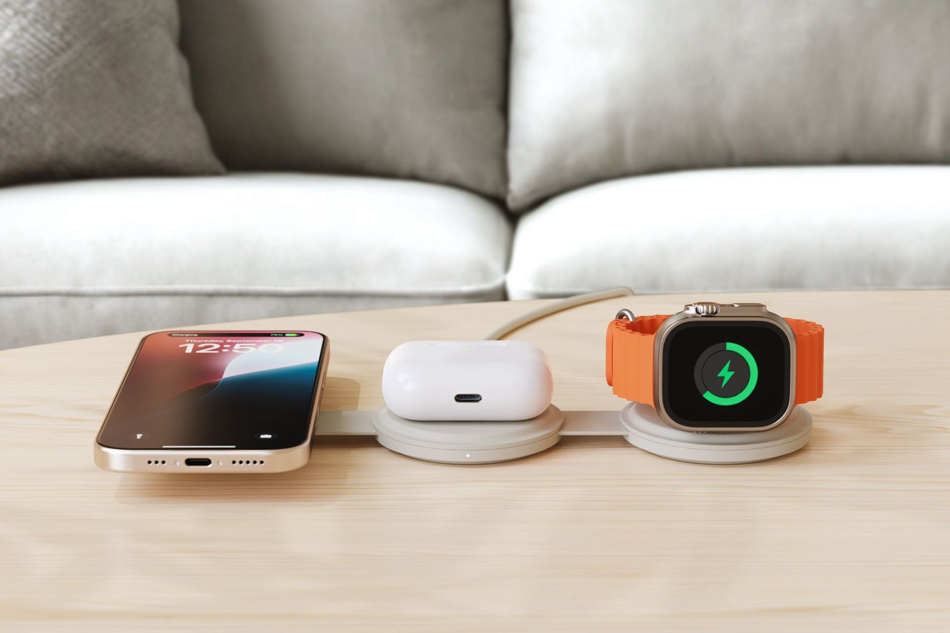 Satechi börjar sälja sin 3-i-1-laddare