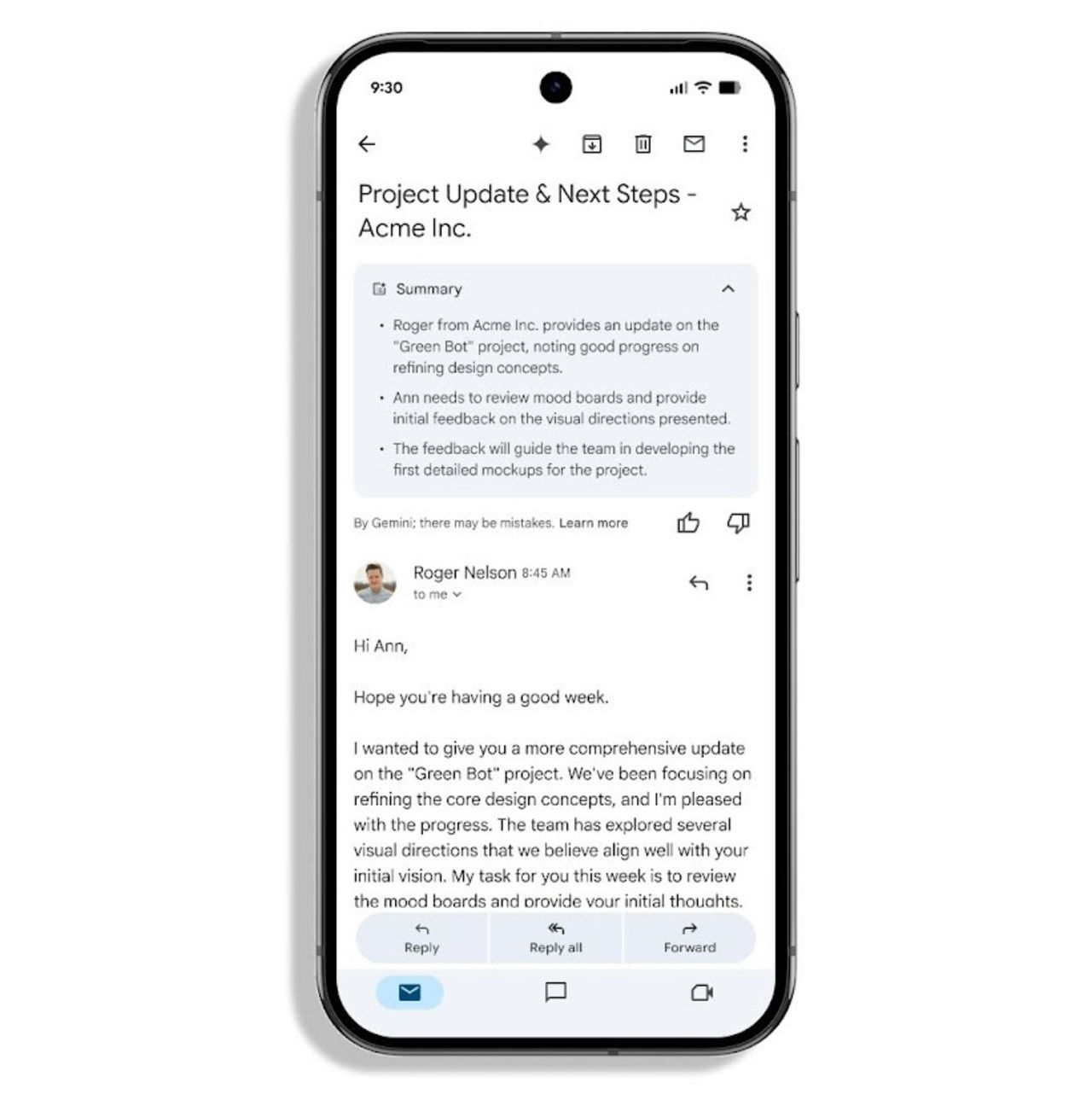 Gmail får automatiska AI-sammanfattningar