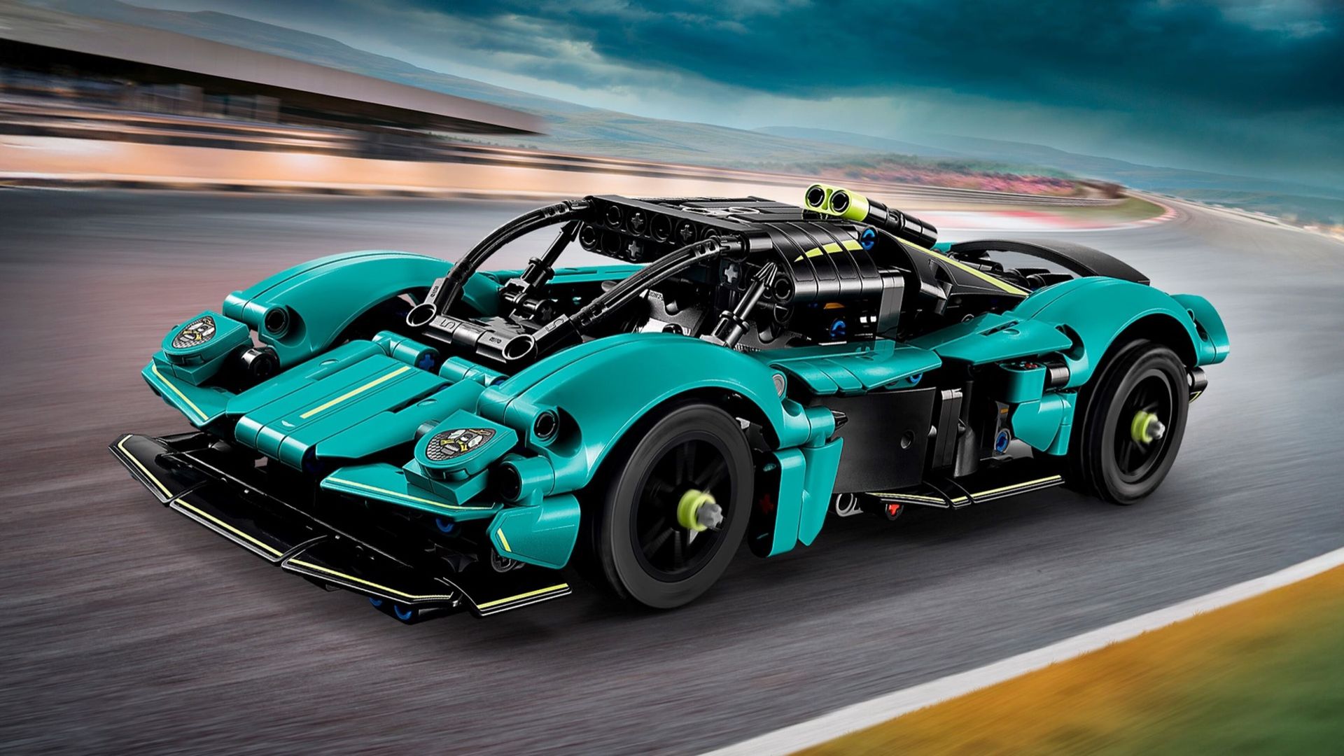 Aston Martin Valkyrie som Technic-Lego