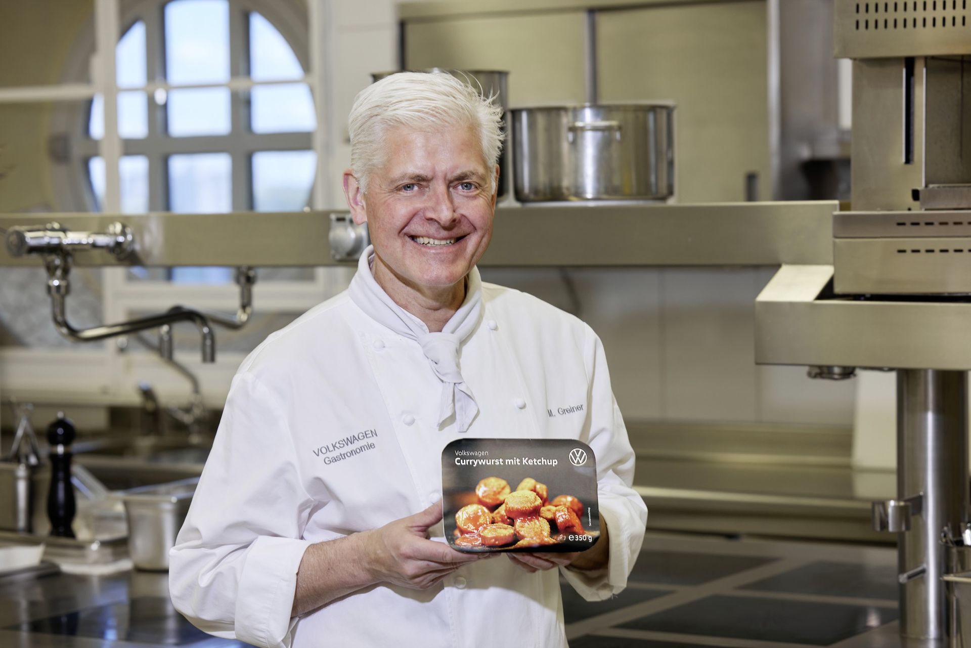 Volkswagens currywurst nu som färdigrätt