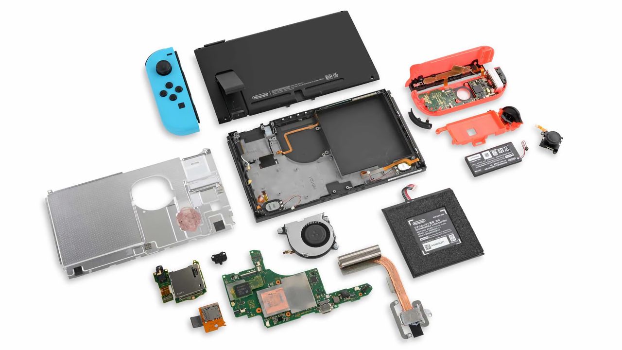 iFixit halverar Nintendo Switch reparationsbetyg