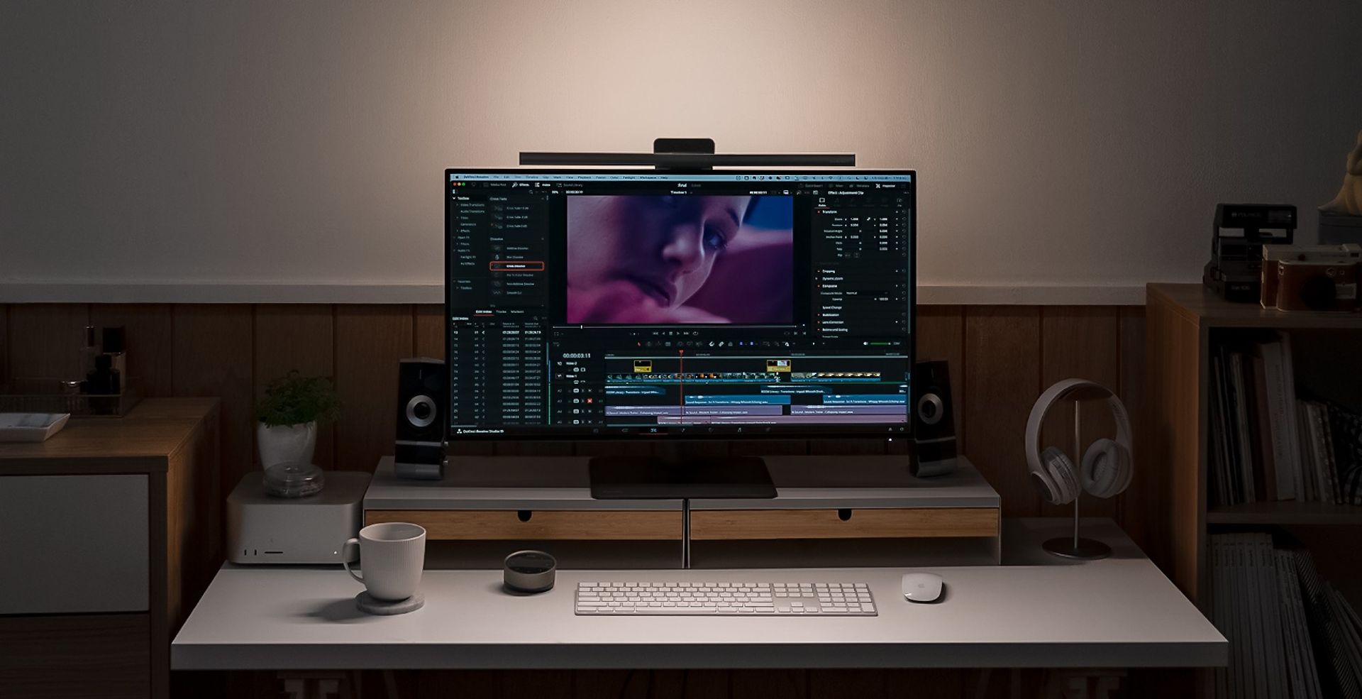BenQ har gjort en skrivbordslampa för videoredigerare