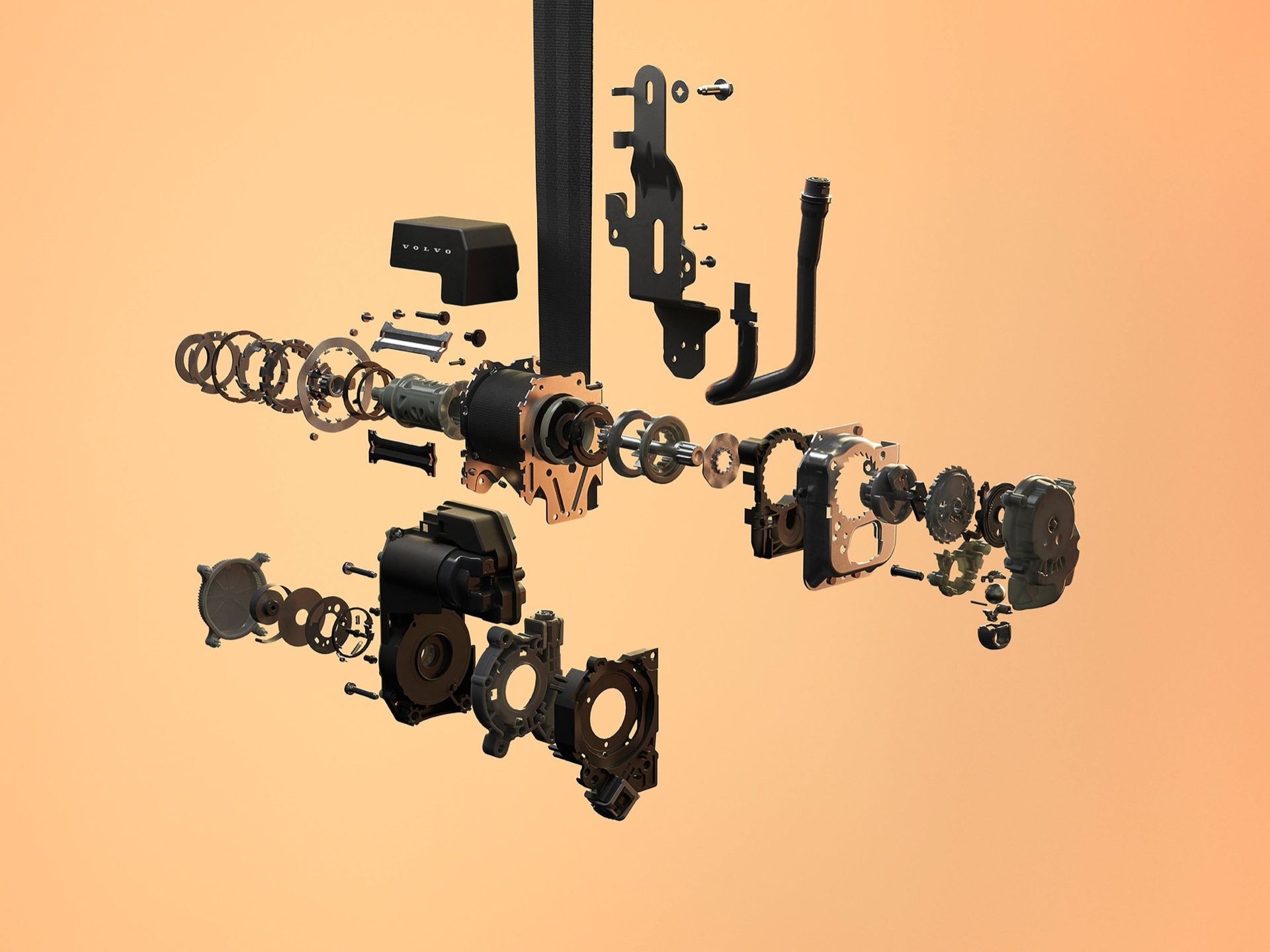 Volvos nya säkerhetsbälte anpassar sig