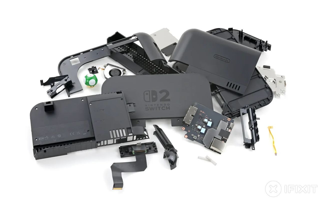 Switch 2 får underkänt av iFixit