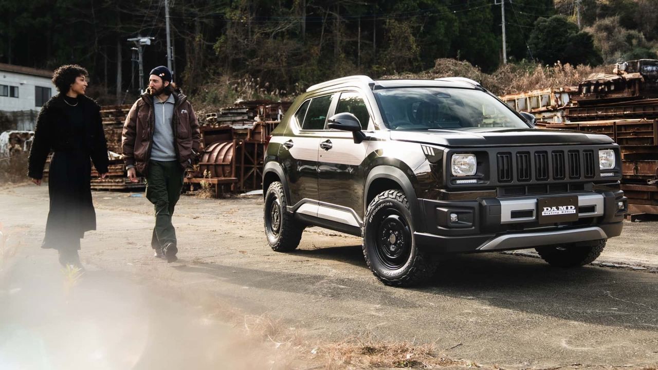 En Honda som ser ut som en gammal Jeep Cherokee