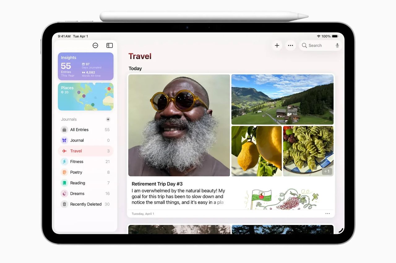 Apples dagboksapp kommer till Mac och iPad