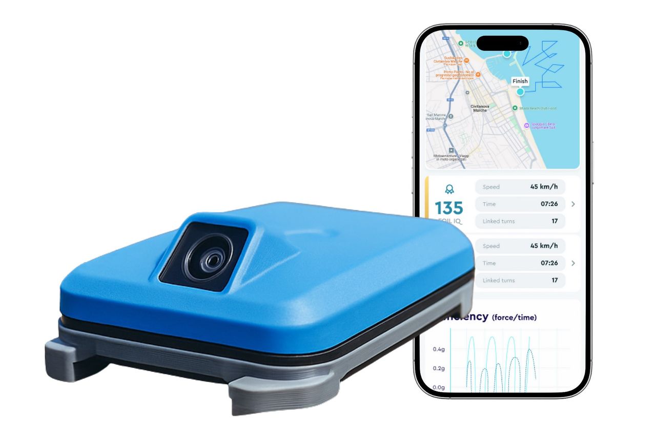 SmartFoil är en träningsmanick för hydrofoil-åkare
