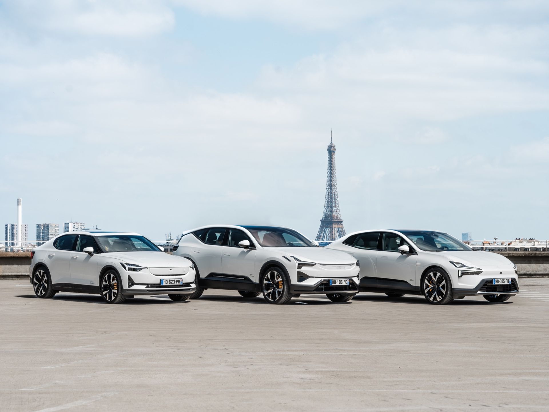 Nu börjar Polestar att sälja sina bilar i Frankrike