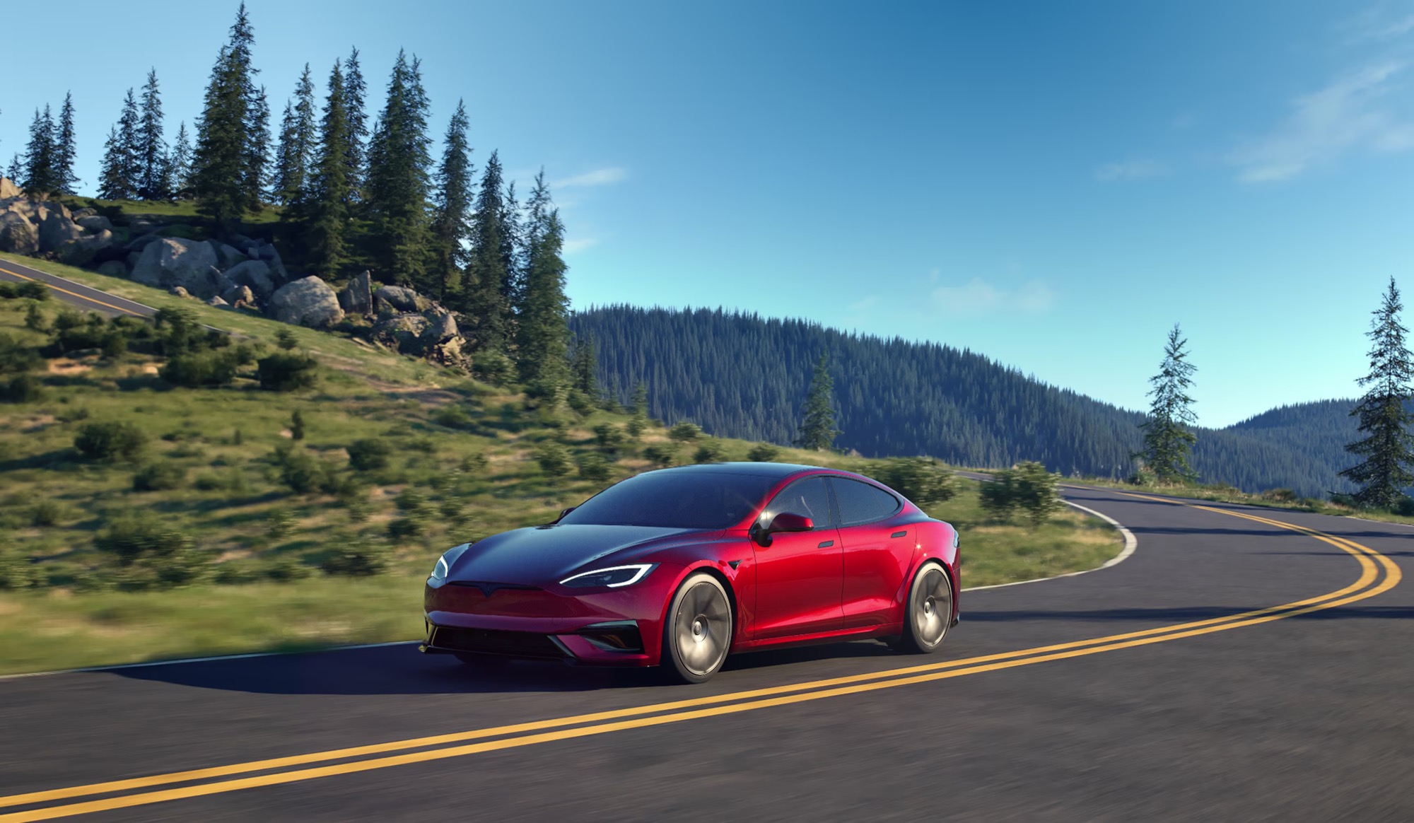 Tesla lyfter