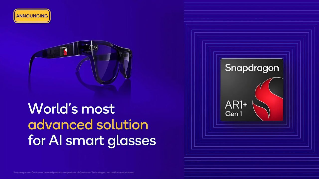 Qualcomm presenterar Snapdragon AR1+ Gen 1 