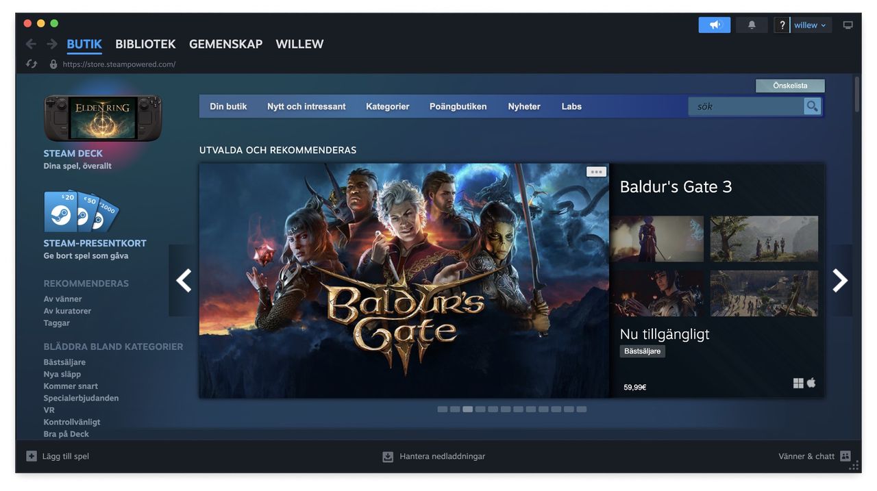 Steam får stöd för Apple Silicon