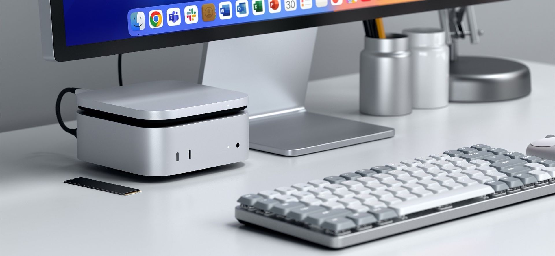 Satechi har gjort ett SSD-hölje för Mac Mini