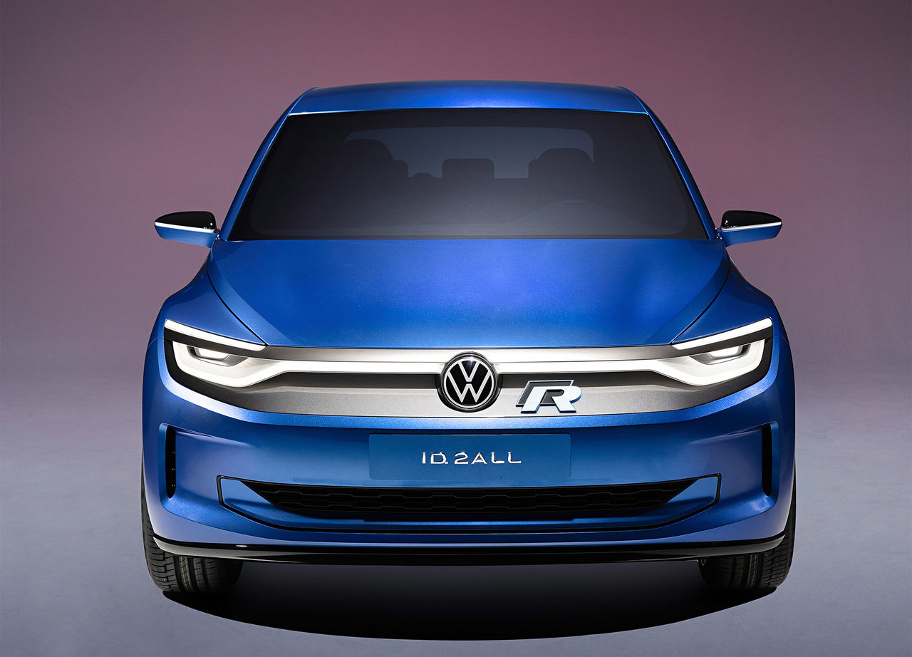 R-version av Volkswagen ID.2 på väg