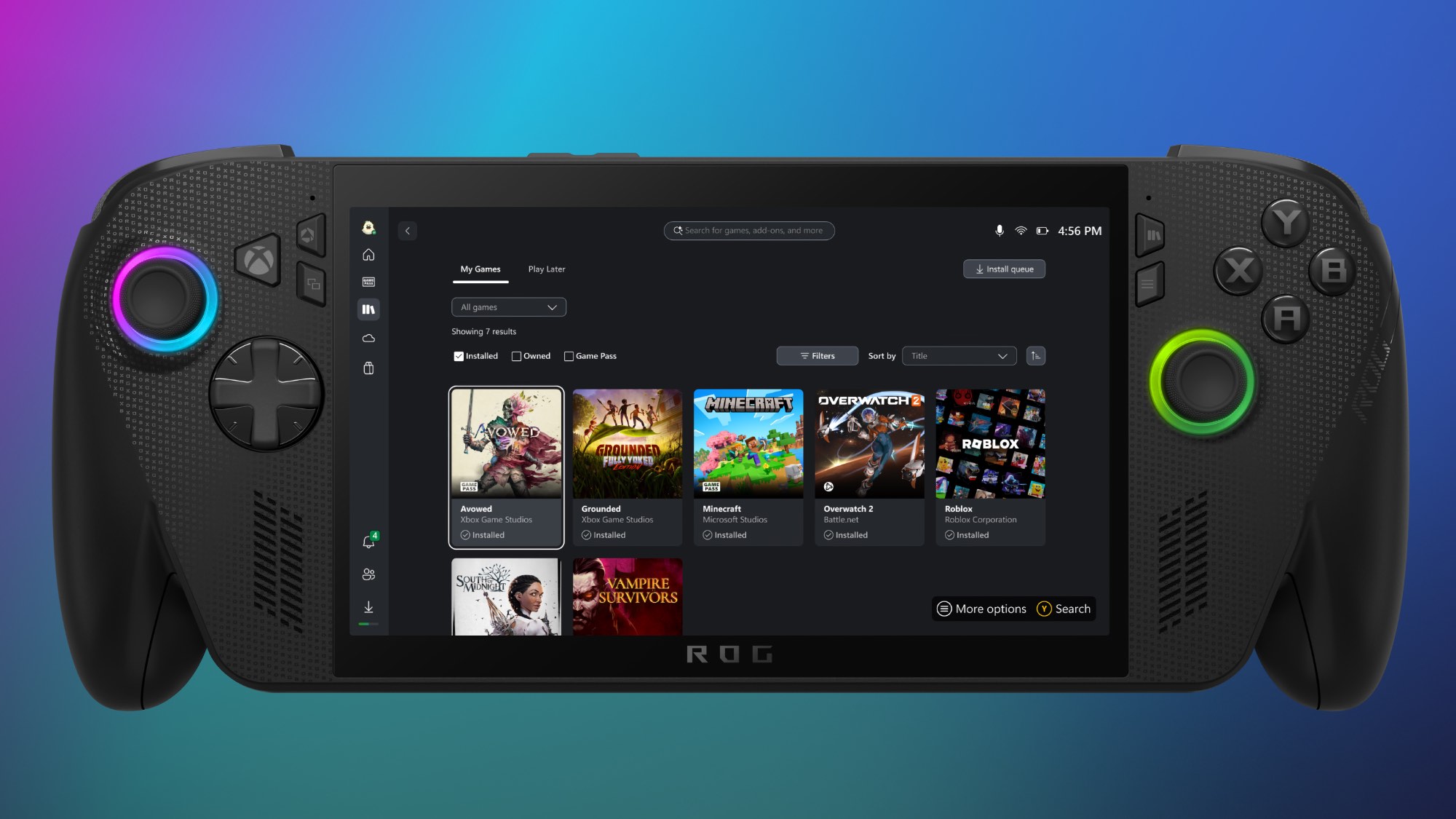 Microsoft Xbox-app