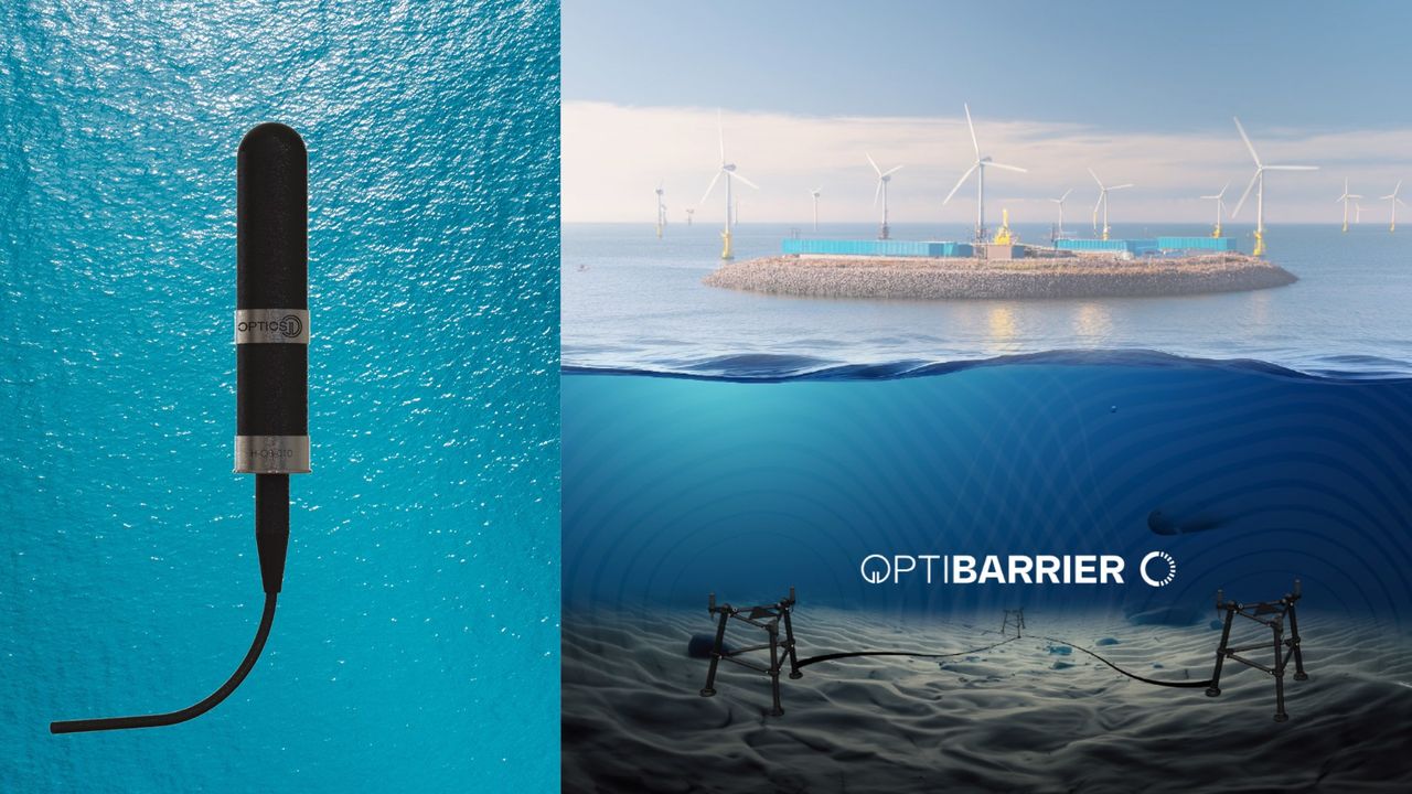 OptiBarrier håller koll på hot under vatten med hjälp av ljus