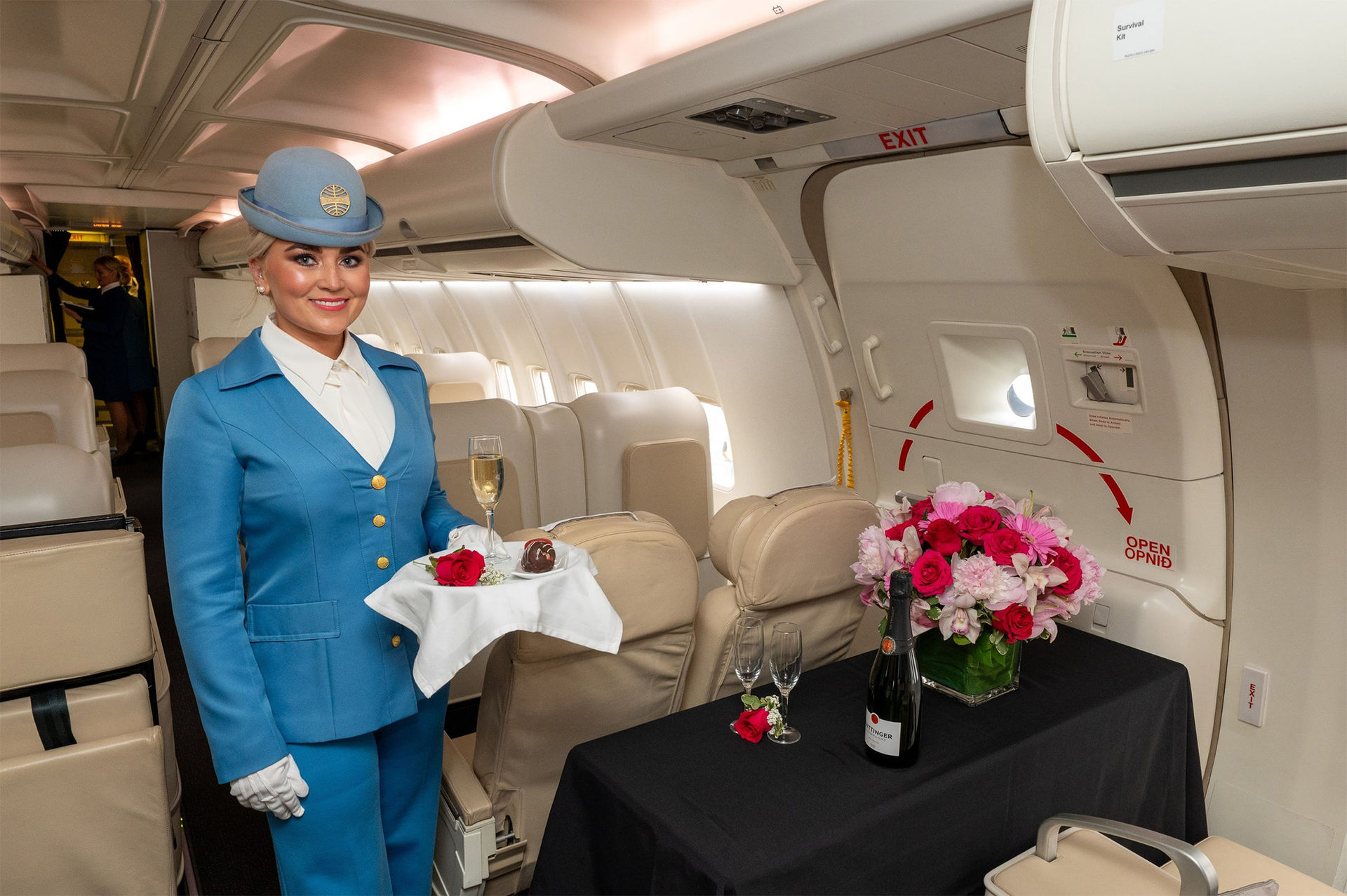 Flyg runt halva världen i Pan Am-stil