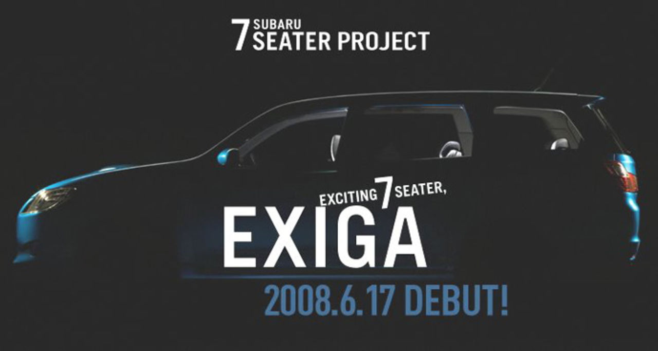 Snart kommer Subaru Exiga