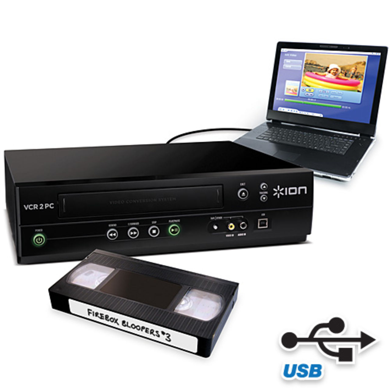 Digitalisera VHS-banden via USB