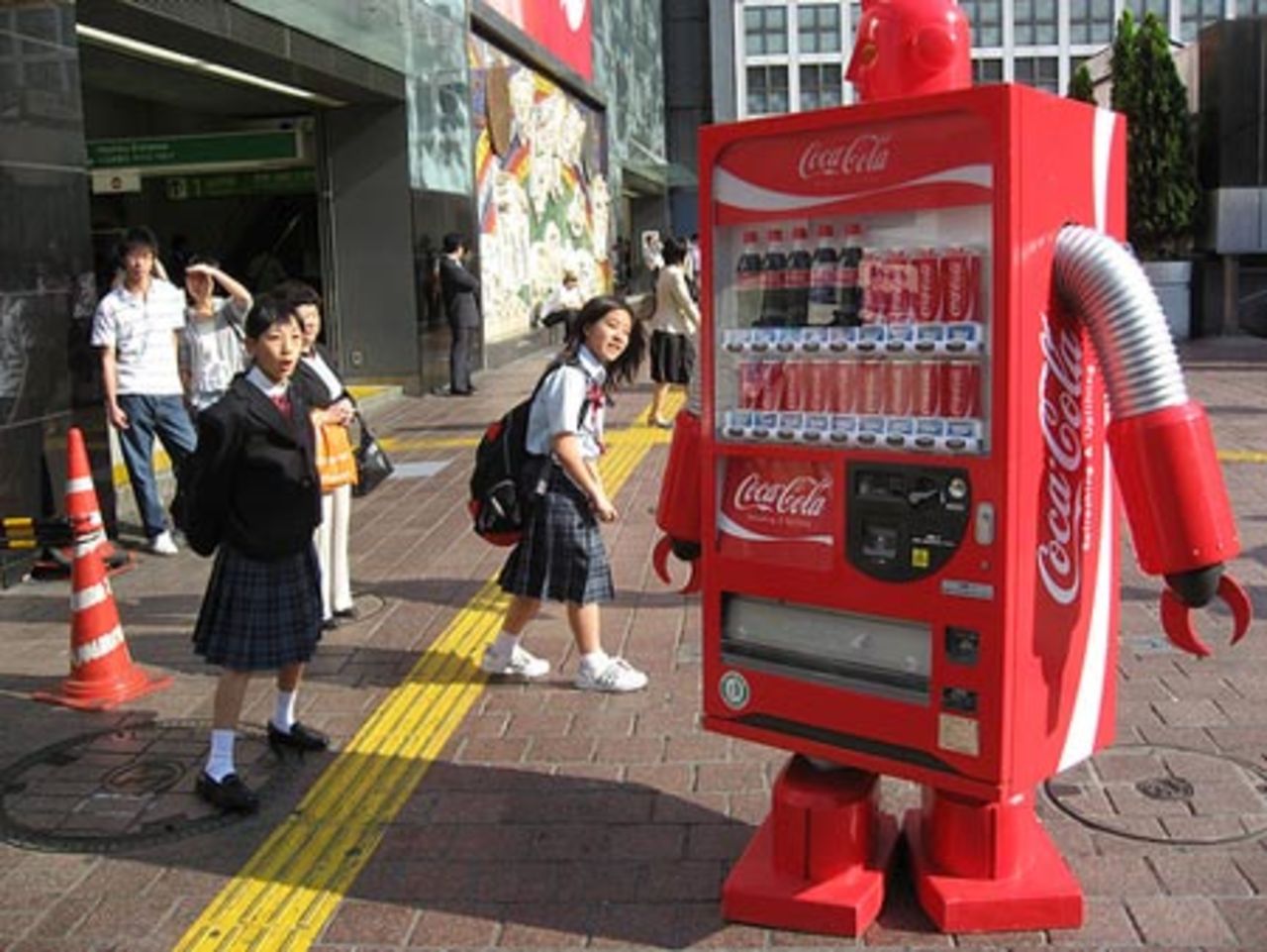 Coca Cola-robot