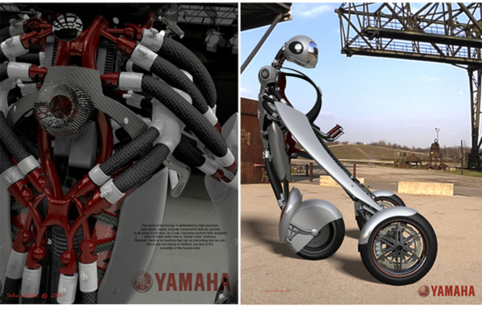 Sinnesjukt fordonskoncept från Yamaha