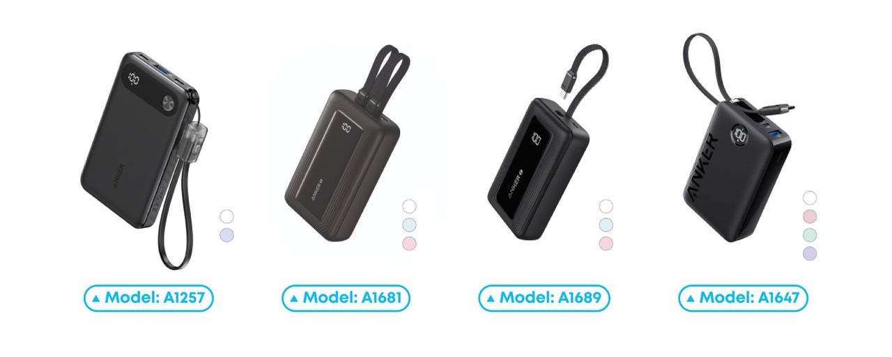 Anker återkallar fler powerbanks