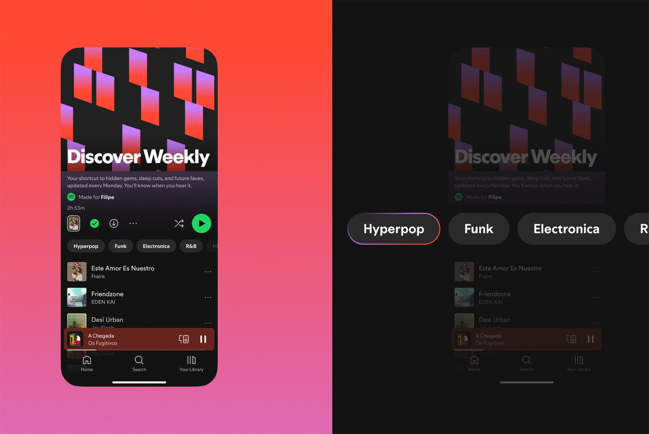 Spotify uppdaterar Discover Weekly