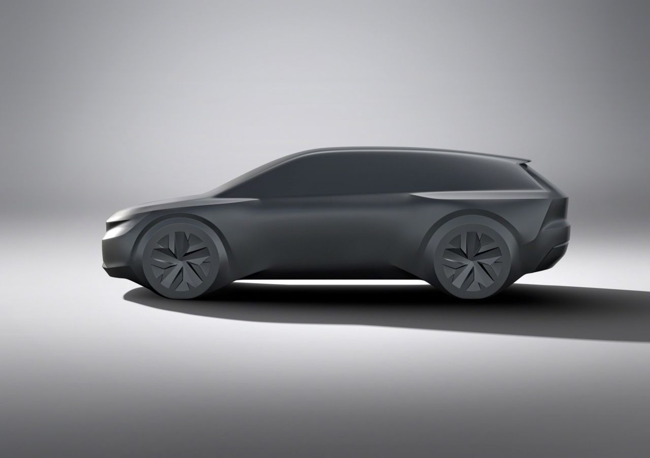 I september visas Skodas eldrivna kombi