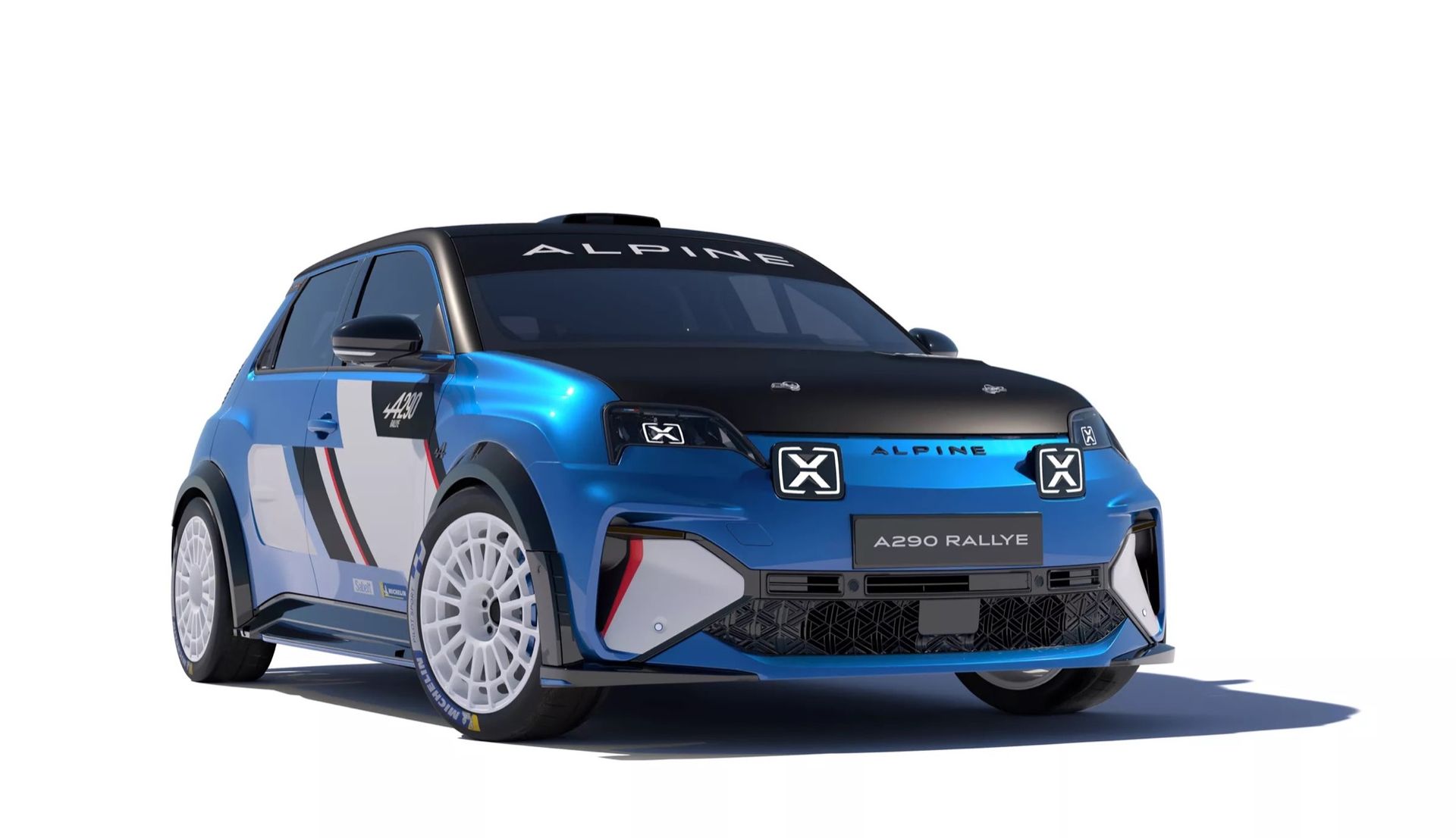 Alpine presenterar rally-version av elbilen A290