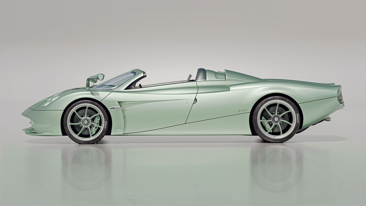 Pagani släpper öppen Huayra Codalunga