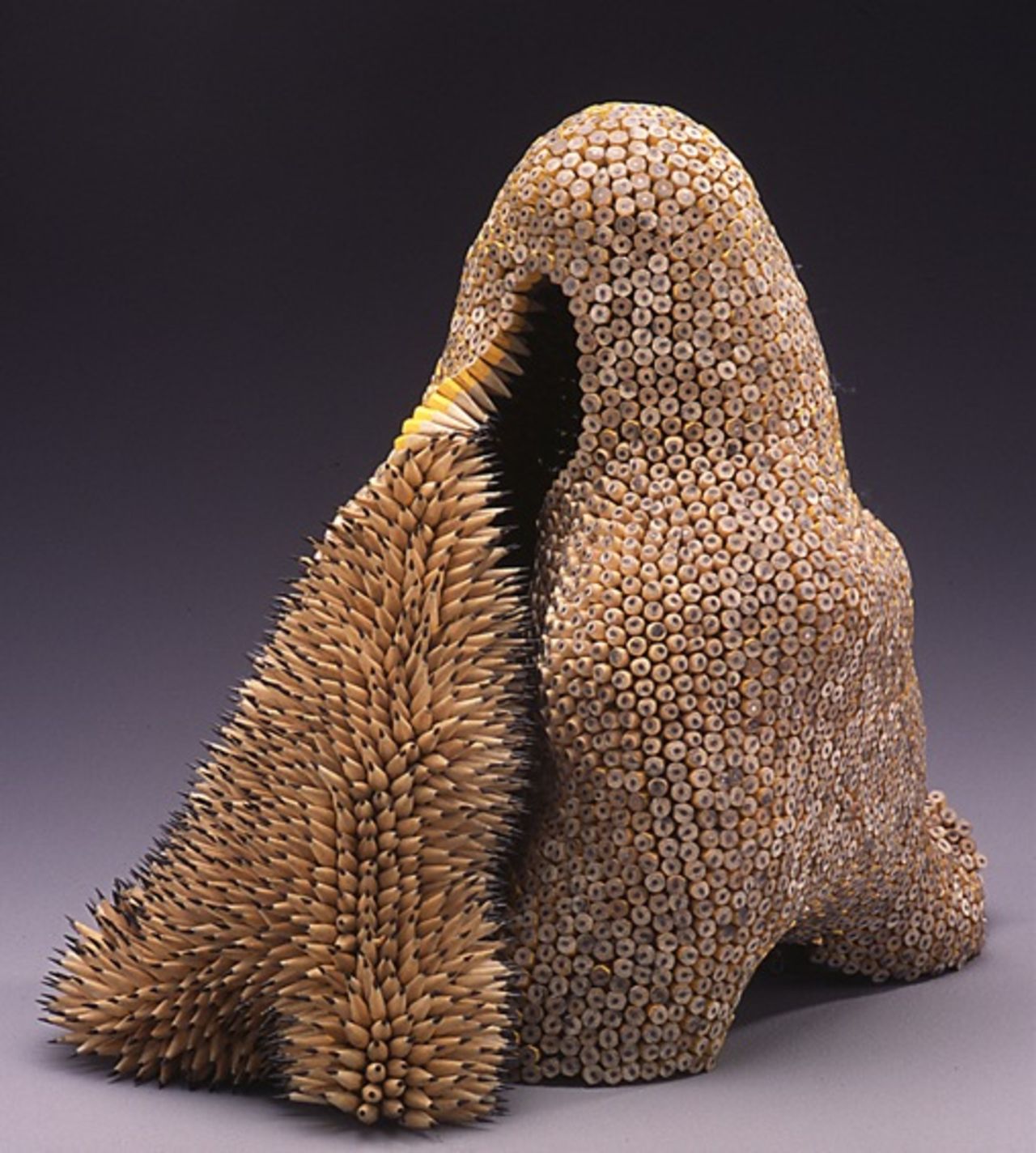 Fantastiska pennskulpturer