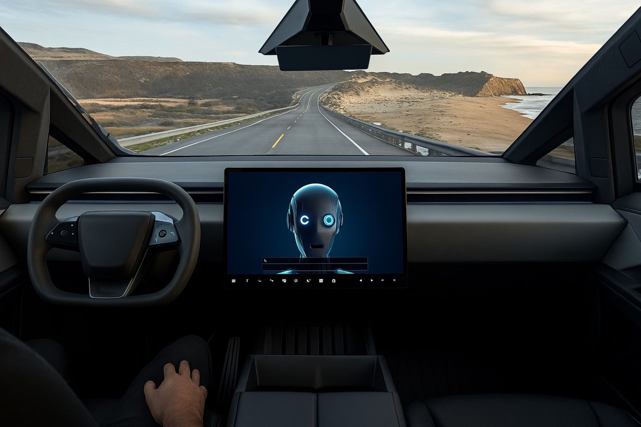 Tesla lägger in Grok i sina bilar