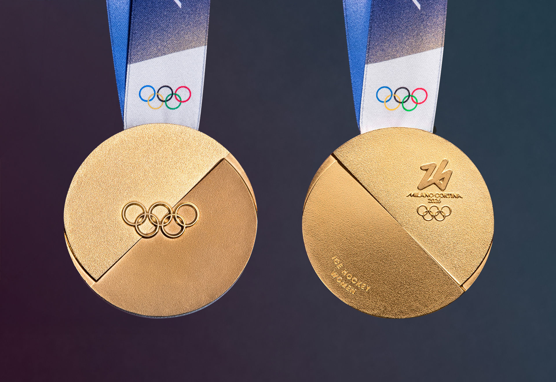 Så ser medaljerna i vinter-OS ut