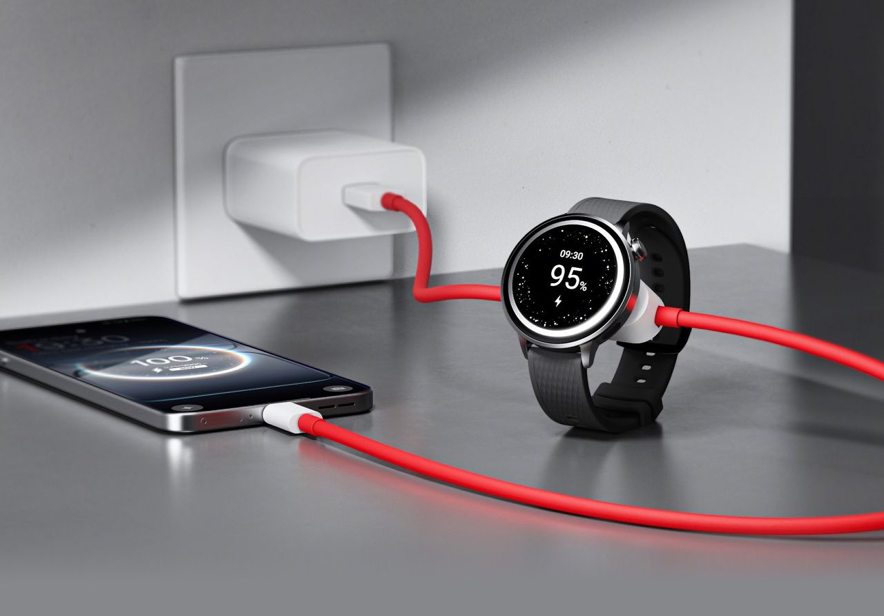 OnePlus släpper laddkabel för mobiltelefon och klocka
