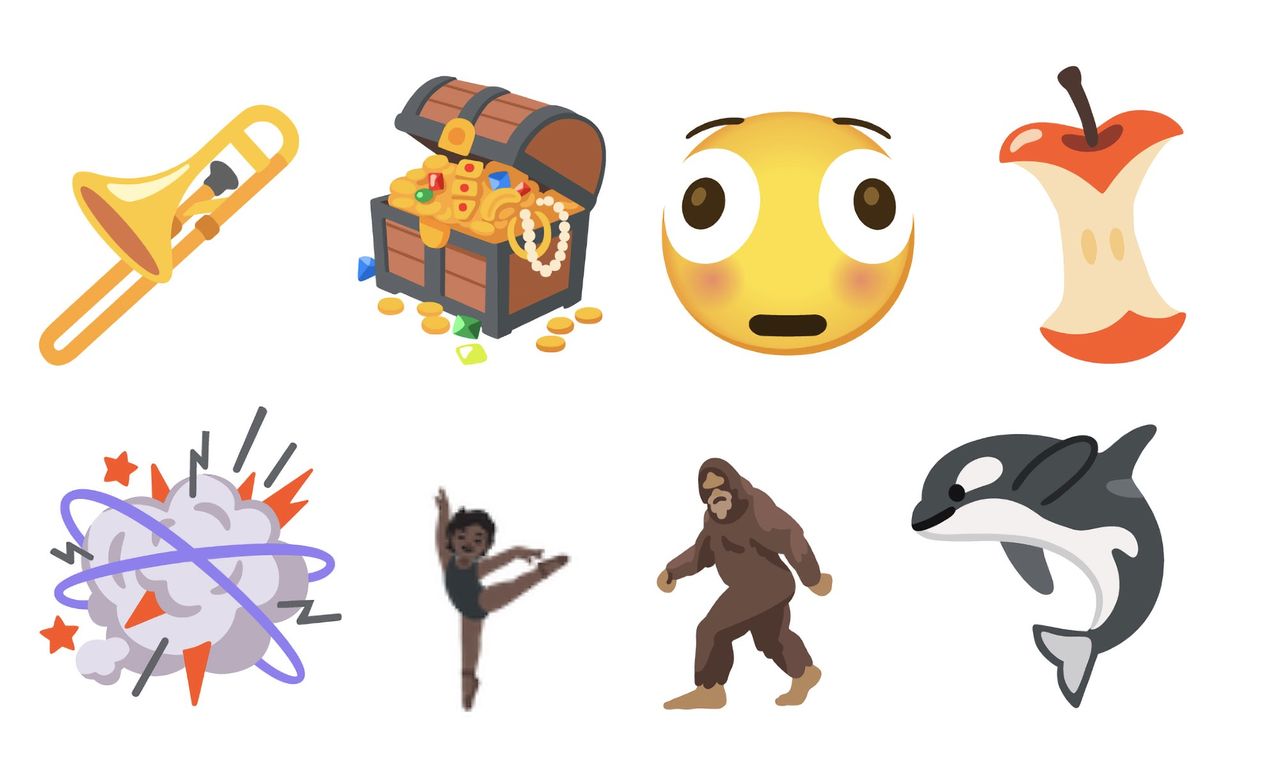 Nya emojis på ingång