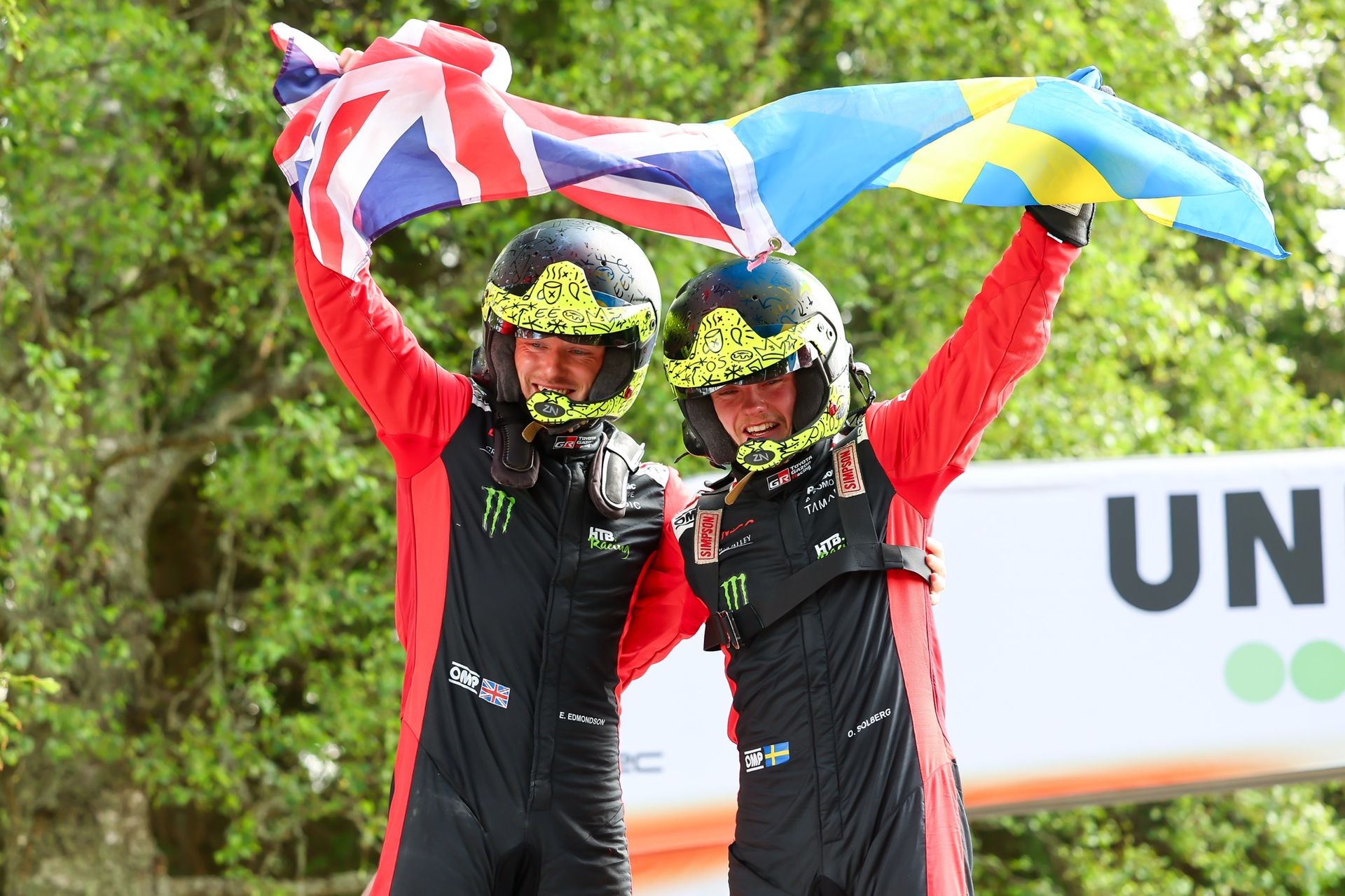 Oliver Solberg vann VM-rallyt i Estland!