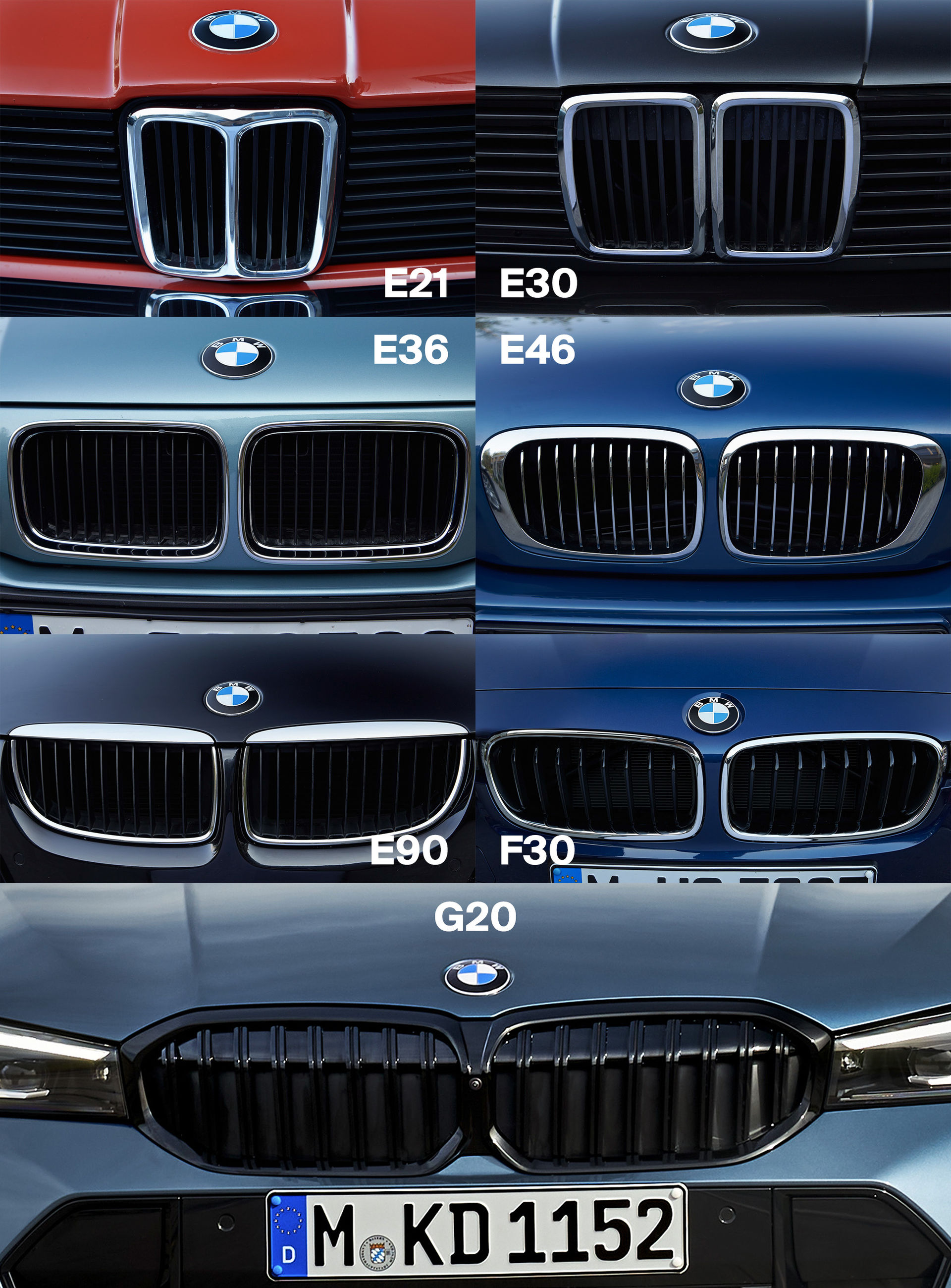 Bildfrossa: BMW 3-serie fyller 50 år