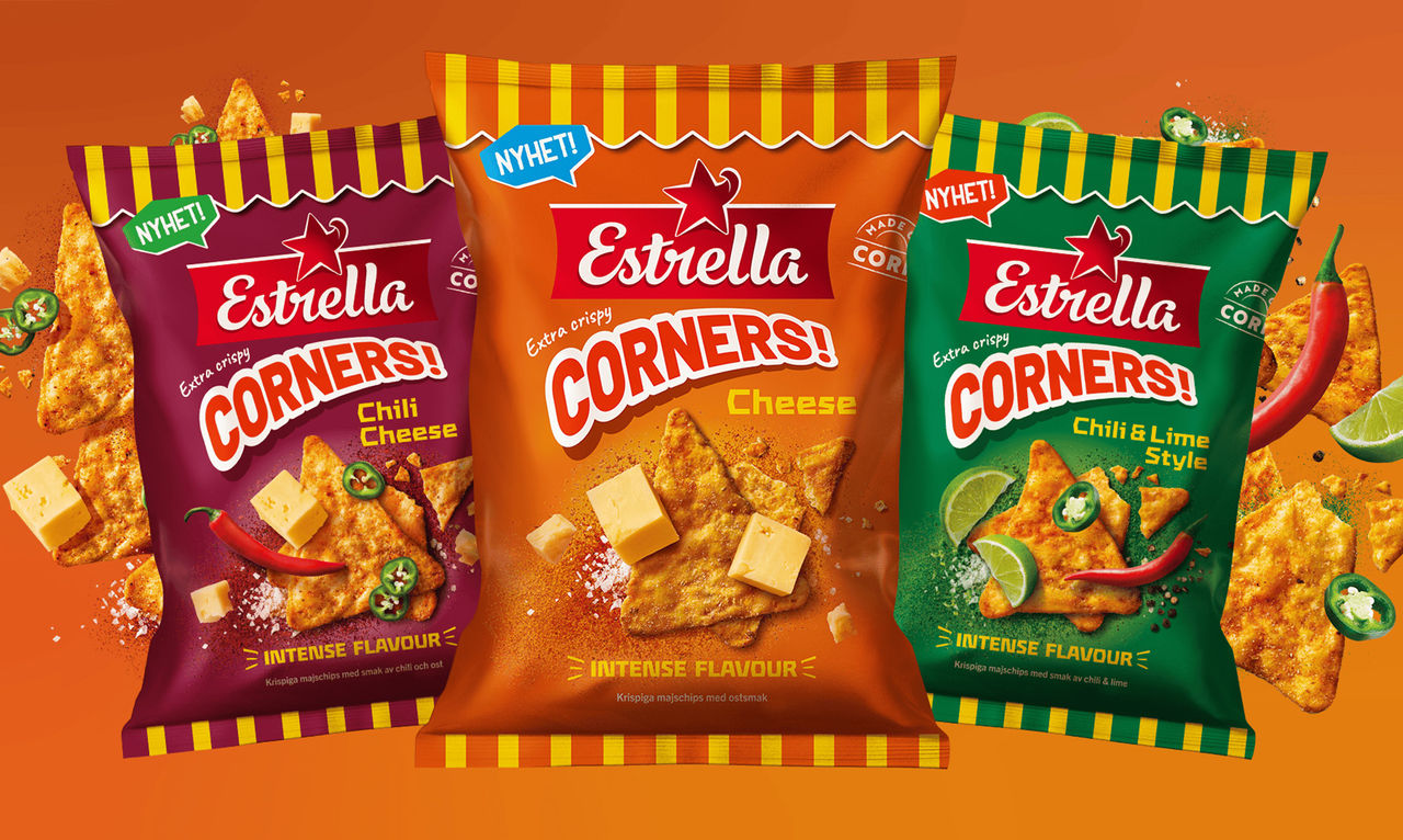 Estrella lanserar trekantiga chips
