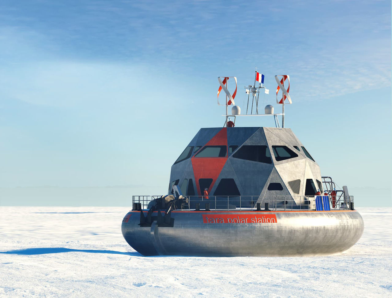 Kolla in Tara Polar Station