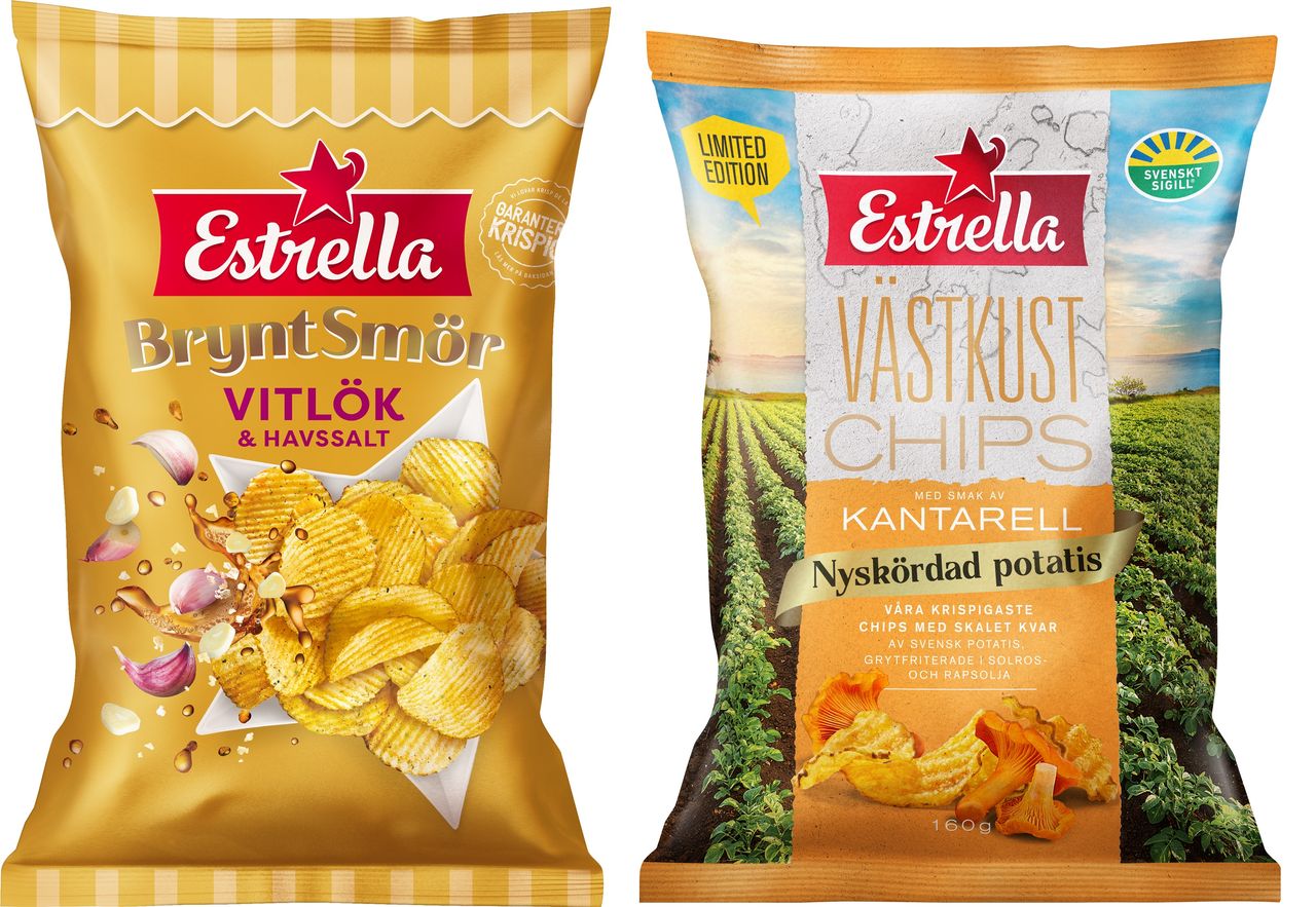 Estrella släpper två nya chipssmaker