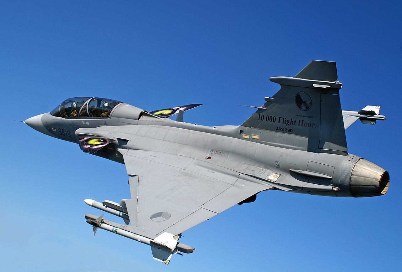 JAS 39 Gripen gör debut i aktiv strid
