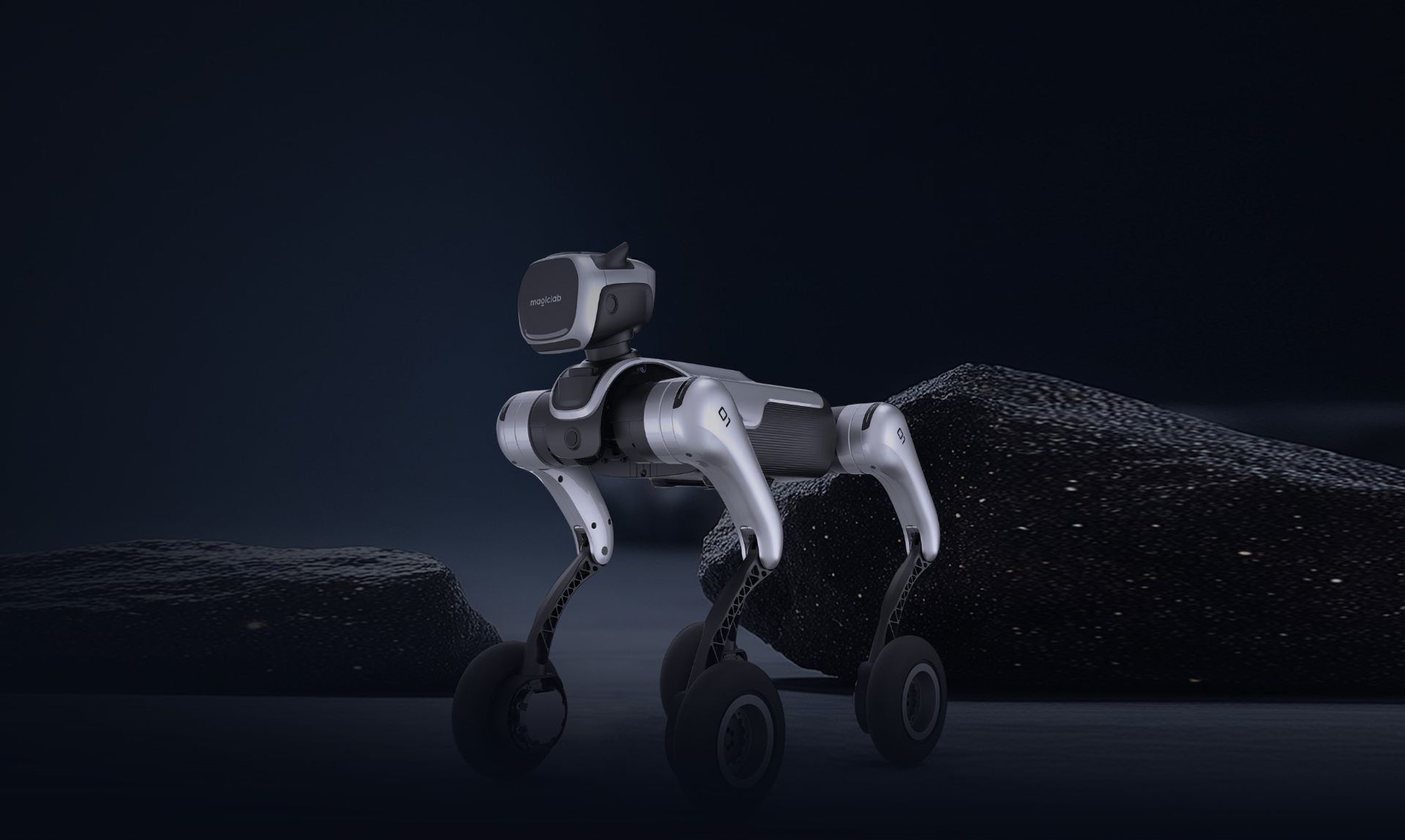 MagicLab visar upp robothunden MagicDog-W