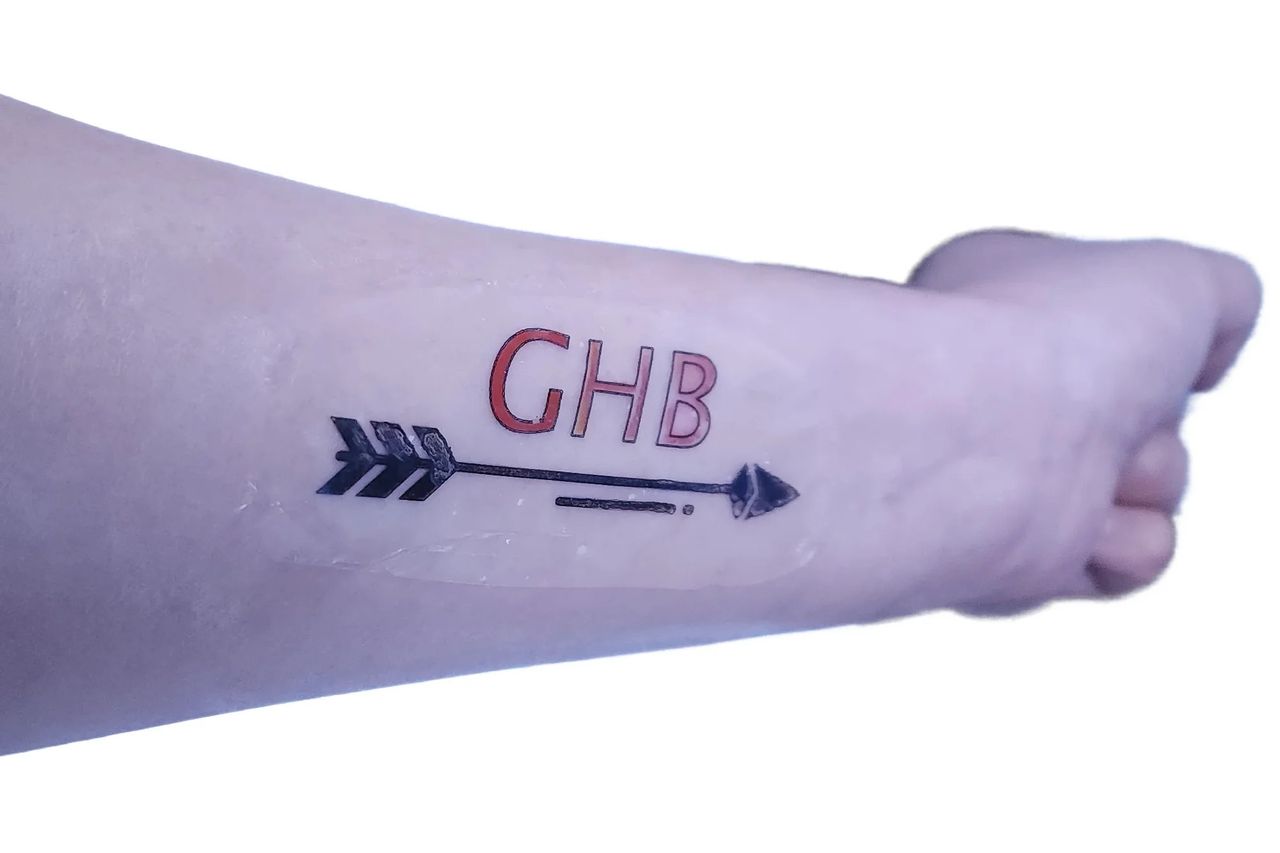 Temporär tatuering kan upptäcka spetsade drinkar