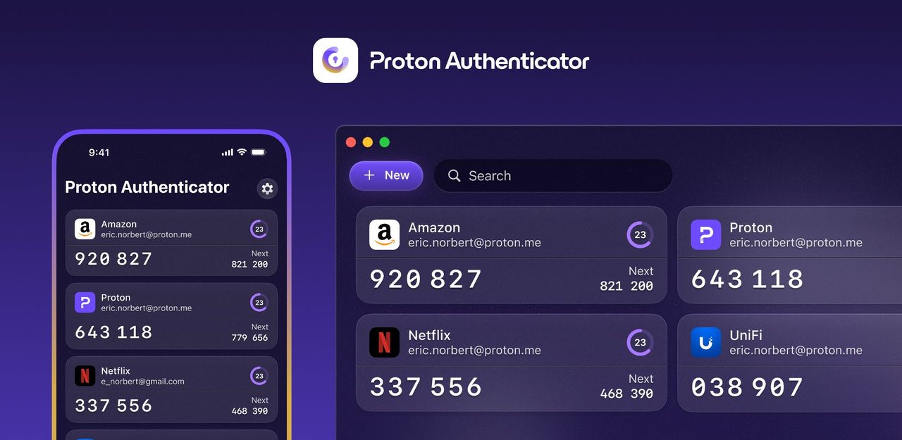 Proton släpper egen Authenticator