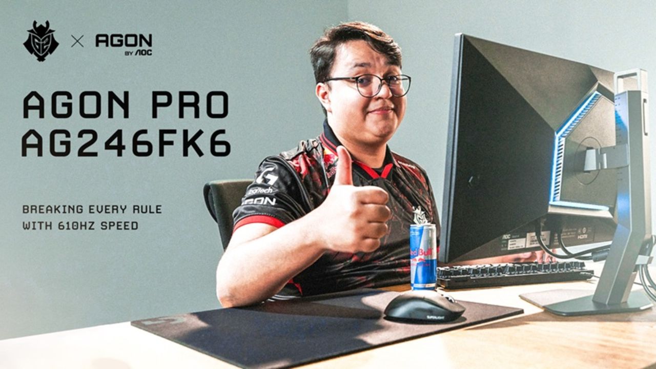 AGON släpper skärmar med 600 Hz